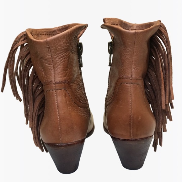 Sam Edelman Fringe Leather Women’s Ankle Boots - 8 M - Picture 15 of 17